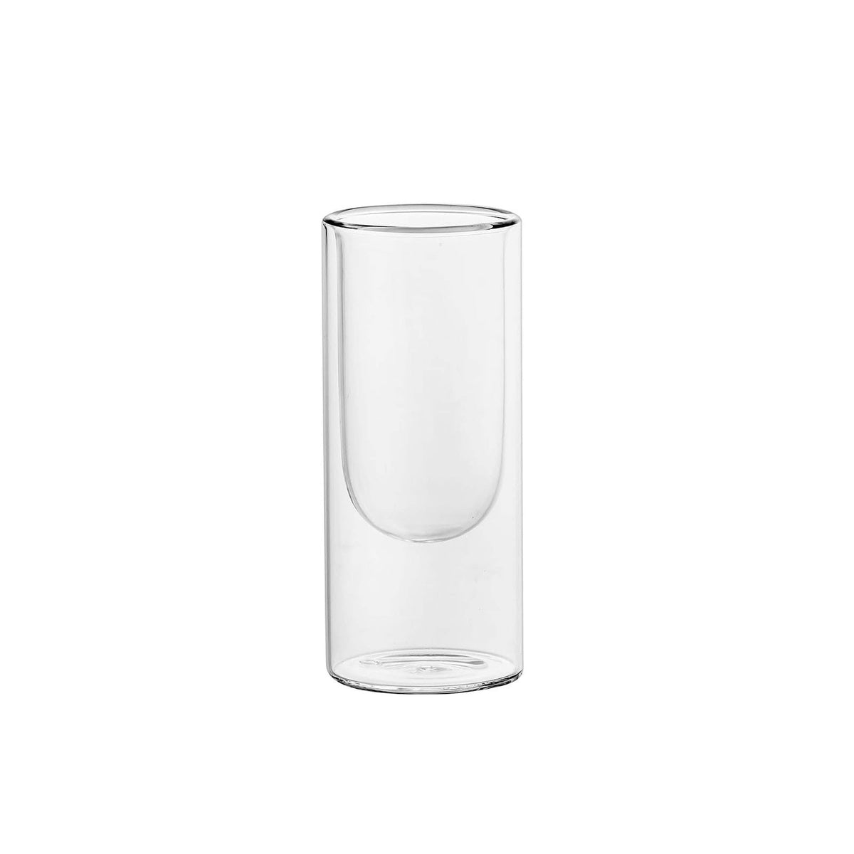 Bicchiere Liquore Termico in Vetro Borosilicato 17 cl Confezione 2 Pezzi