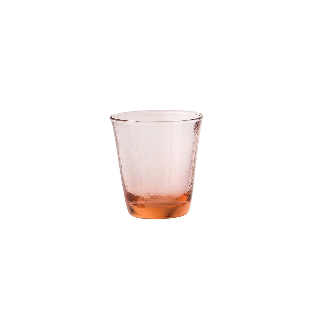 Denim Bicchiere Acqua in Vetro Colorato Rosa 27 cl Confezione 6 Pezzi