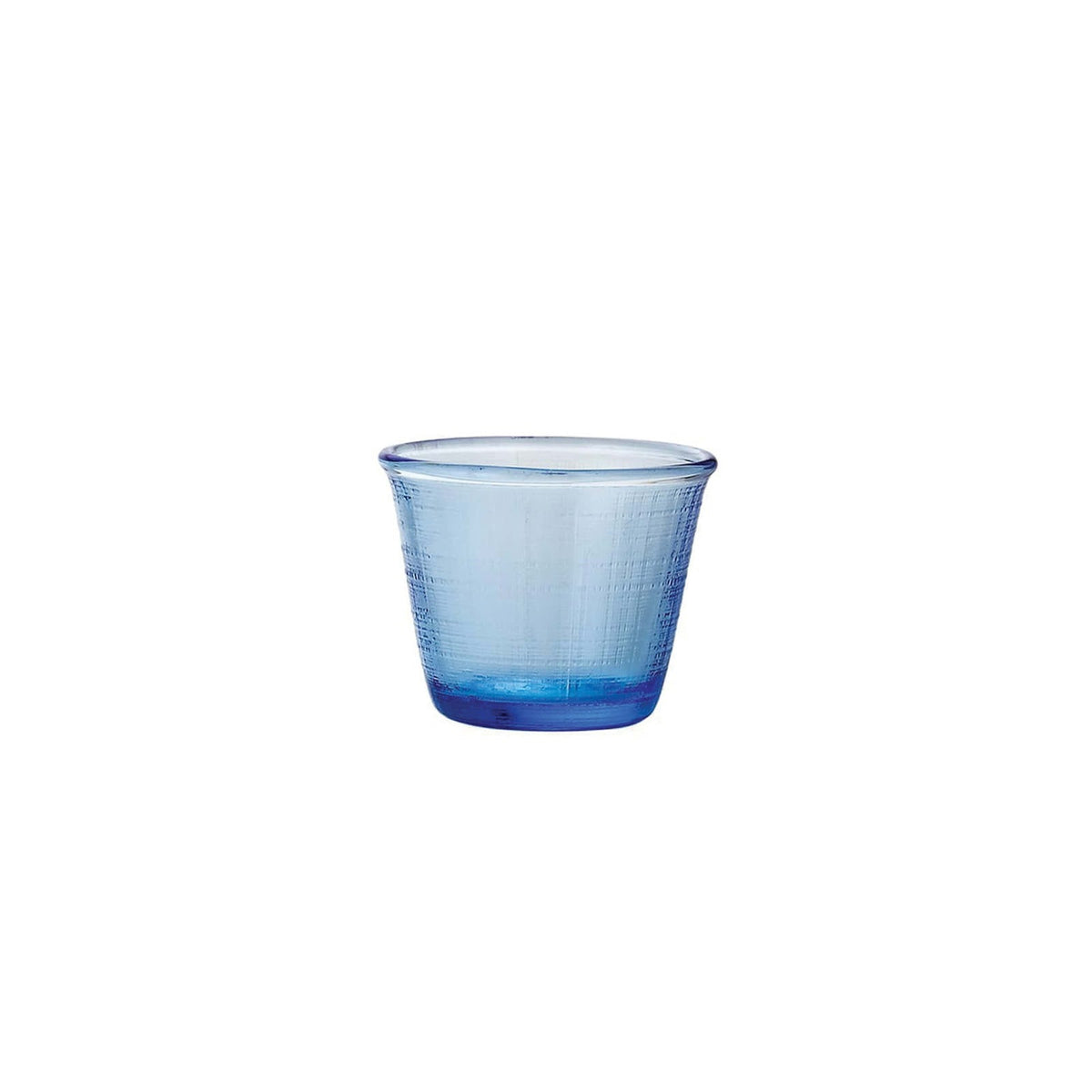 Denim Bicchierini Liquore in Vetro Colorato Azzurro 8 cl Confezione 6 Pezzi