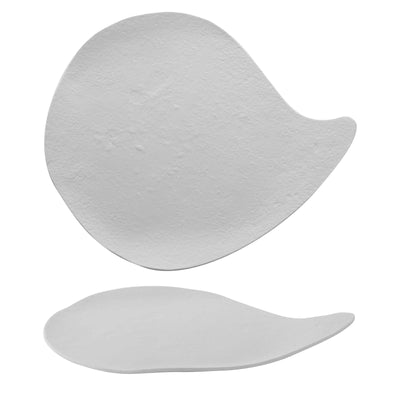 Goccia Piatto Piano 33x28 cm 2 Pezzi