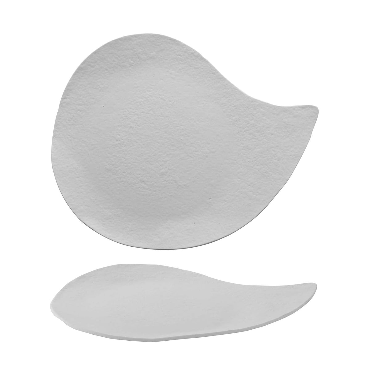 Goccia Piatto Piano 30,5x25 cm 2 Pezzi