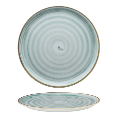 Saturnia Napoli Piatto Pizza Circus Verde 31 cm 6 Pezzi