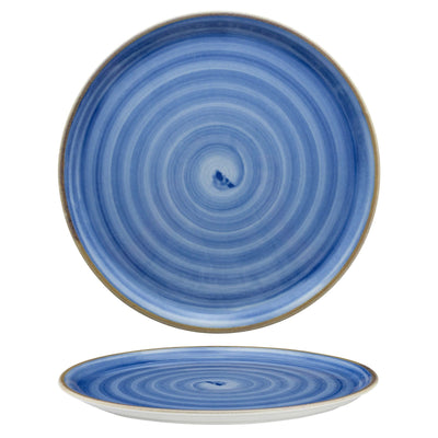 Saturnia Napoli Piatto Pizza Circus Blu 33 cm 6 Pezzi