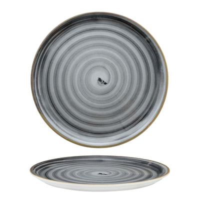 Saturnia Napoli Circus Nero Piatto Pizza in Porcellana Ø 31 cm 6 Pezzi