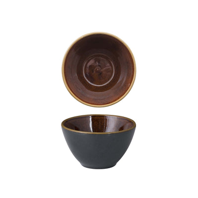 Churchill Nourish Tokyo Black Coppetta in Ceramica 24 cl 10,2 cm 12 Pezzi
