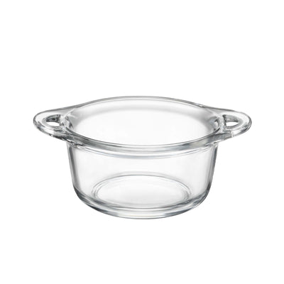 Bormioli Rocco Buffet Pentolino in Vetro Bianco Ø 16,7 cm 50 cl 12 Pezzi