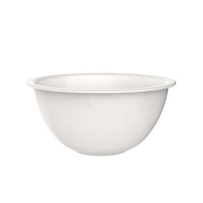 Easy Insalatiera Coppa Impilabile in Vetro Bianco Temperato L Ø 22,2 cm 2,8 L 3 Pezzi