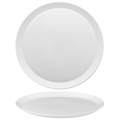 Grangusto Piatto Pizza in Vetro Bianco Ø 33,5 cm 6 Pezzi