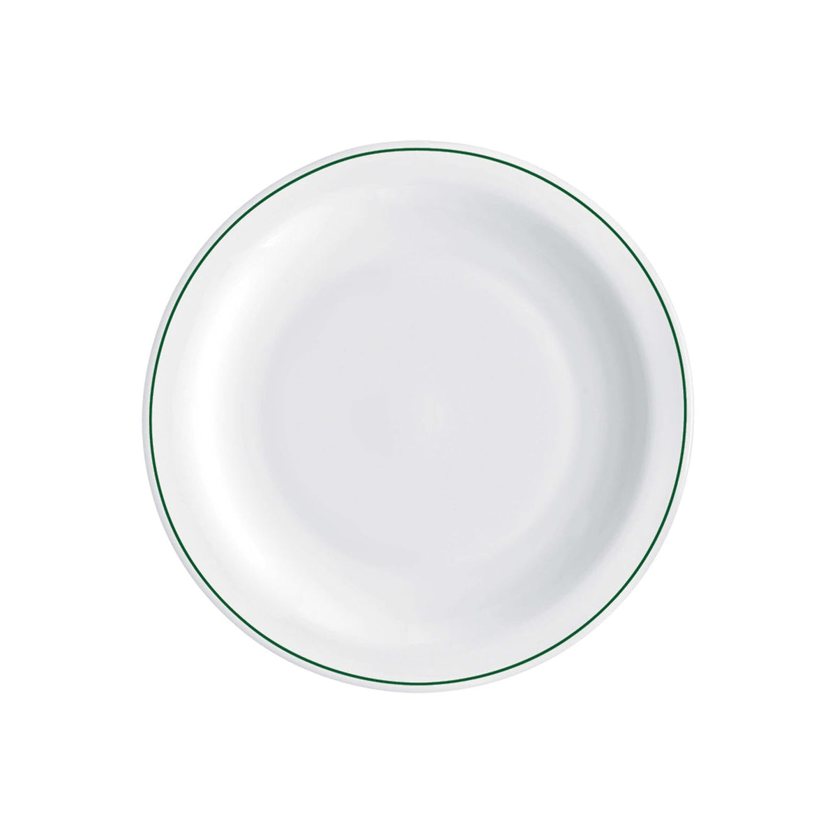 Careware Sicura Infinito Piatto Frutta Vetro Decorato Verde Ø 19,5 cm 6 Pezzi