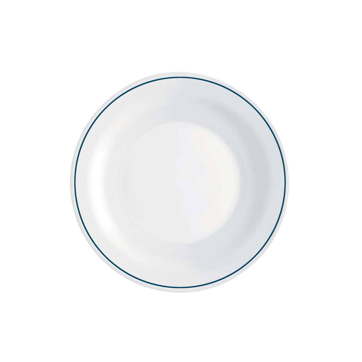 Careware Sicura Infinito Piatto Pane Vetro Decorato Blu Ø 15,5 cm 6 Pezzi