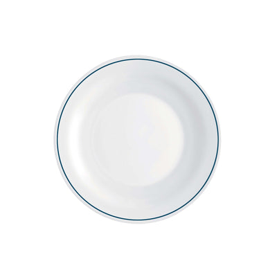 Careware Sicura Infinito Piatto Pane Vetro Decorato Blu Ø 15,5 cm 6 Pezzi