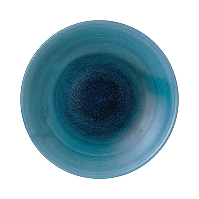 Churchill Stonecast Aqueous Azzurro Piatto Fondo 24,8 cm 12 Pezzi