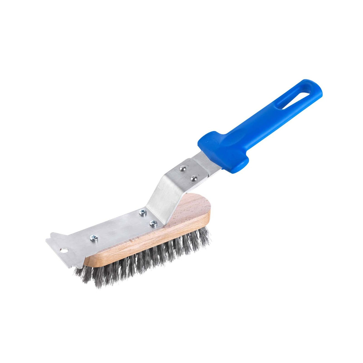 Gi.Metal Spazzola Inox con Raschietto 17,5x6 cm H 10