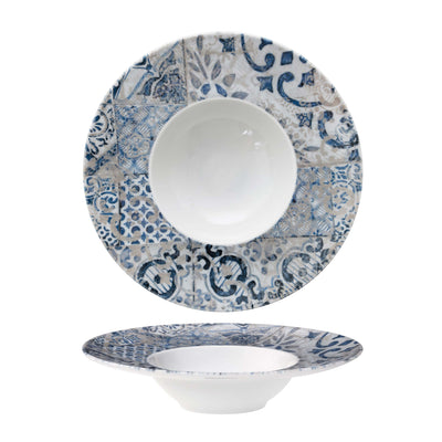 Saturnia Cordoba Piatto Pasta in Porcellana 27,5 cm 6 Pezzi