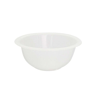 Bacinella in Polipropilene Bianco Ø 24 cm H 11,5 cm 2,5 L