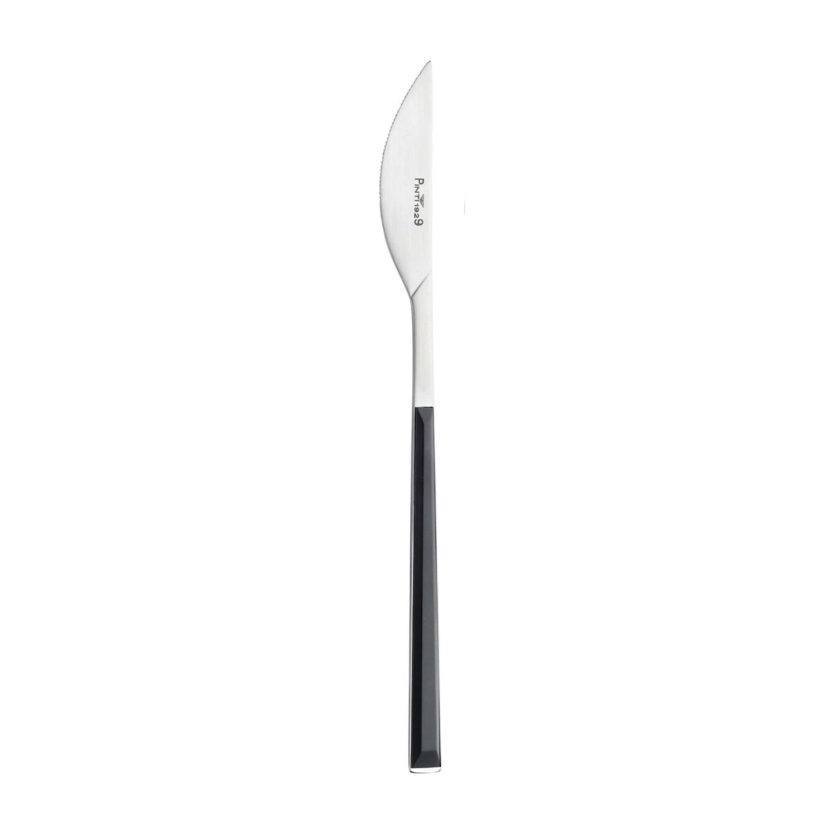 Pinti Sushi Pro Coltello da Tavola Inox 18/10 Nero Opaco 12 Pezzi