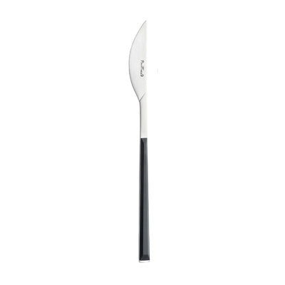 Pinti Sushi Pro Coltello da Tavola Inox 18/10 Nero Opaco 12 Pezzi