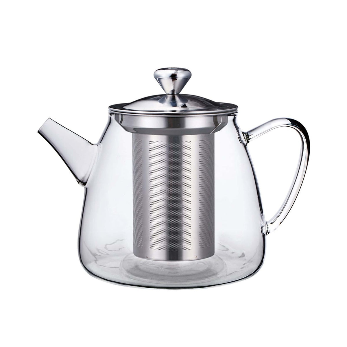ILSA Teiera Infusiera in Vetro Borosilicato con Filtro 80 cl