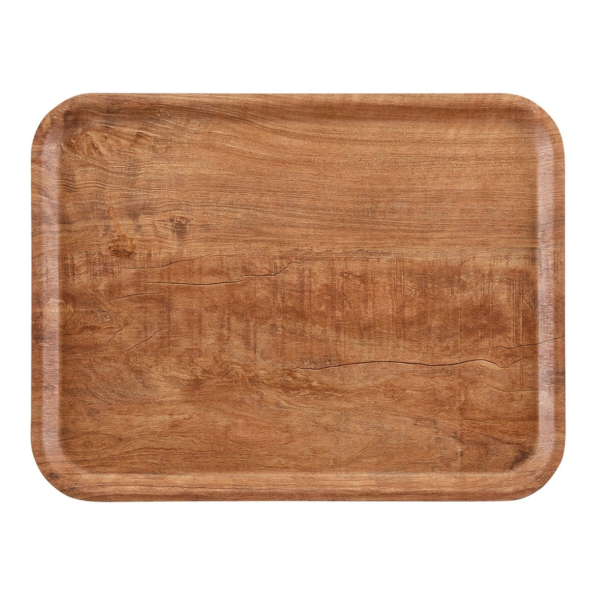 Cambro Vassoio Rettangolare in Laminato Effetto Legno 35x24 cm