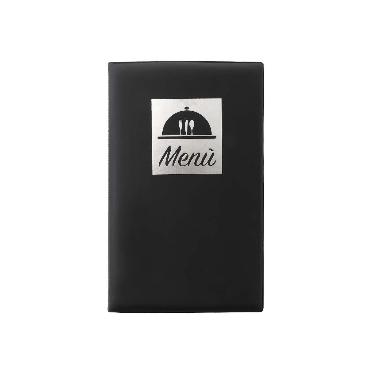 Portamenù Tam Nero Formato A5 6 Buste e 2 Inserti 16,5x22,5 cm