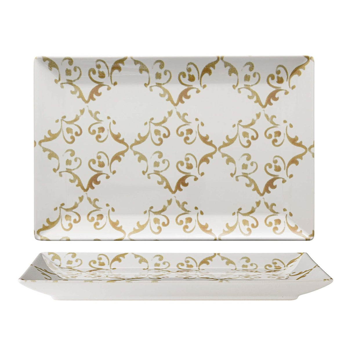 Corinto Piatto Piano Rettangolare 30x20 cm 6 Pezzi