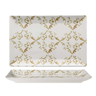 Corinto Piatto Piano Rettangolare 30x20 cm 6 Pezzi