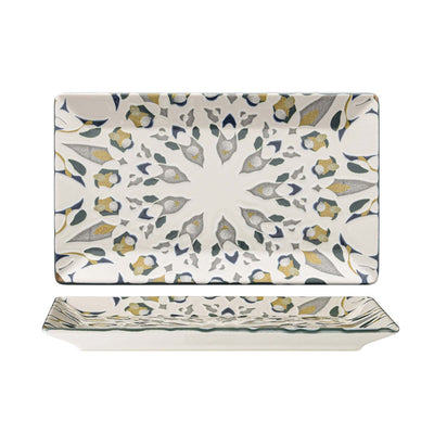 Amalfi Piatto Piano Rettangolare 25x15 cm 6 Pezzi