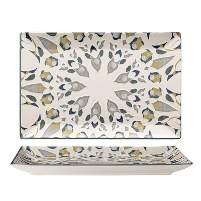 Amalfi Piatto Piano Rettangolare 30x20 cm 6 Pezzi