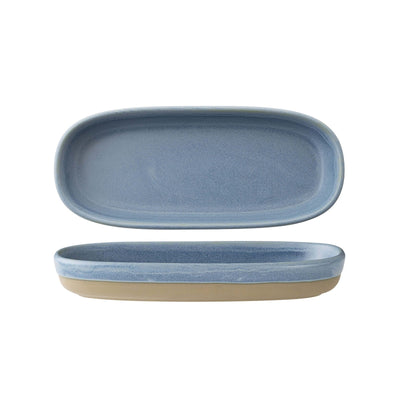 Churchill Emerge Oslo Blue Coppa Rettangolare 23,3x10 cm 6 Pezzi