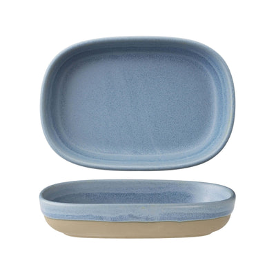 Churchill Emerge Oslo Blue Coppa Rettangolare 17,3x11,9 cm 6 Pezzi