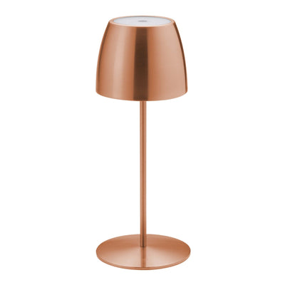 Sally Lampada LED Touch Ricaricabile Rame 11,5 cm H 30
