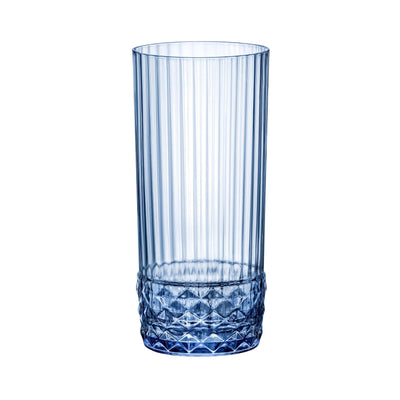 Bormioli Rocco America '20s Sapphire Blue Bicchiere Cooler 48 cl 6 Pezzi