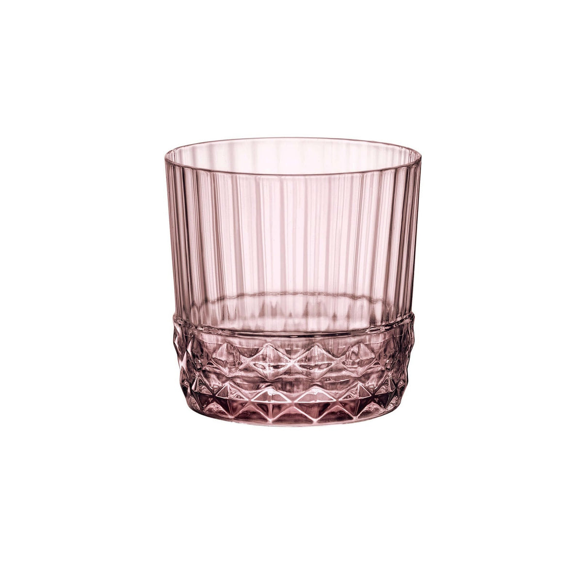 Bormioli Rocco America '20s Liliac Rose Bicchiere Rocks 30 cl 6 Pezzi