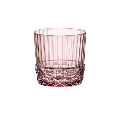 Bormioli Rocco America '20s Liliac Rose Bicchiere Rocks 30 cl 6 Pezzi