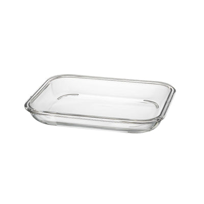 Bormioli Rocco Buffet Handy Vassoio Rettangolare in Vetro 23x18 cm 12 Pezzi