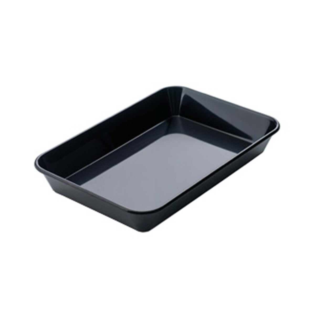 Bacinella per Alimenti in SAN Nera BPA Free 28x19 cm H 4 cm
