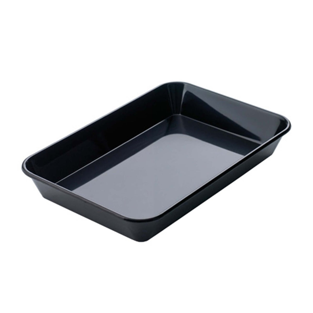 Bacinella per Alimenti in SAN Nera BPA Free 35x24 cm H 4 cm