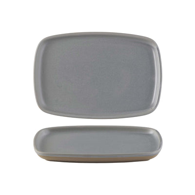 Churchill Emerge Grigio Seattle Vassoio Rettangolare 25,1x10 cm 6 Pezzi