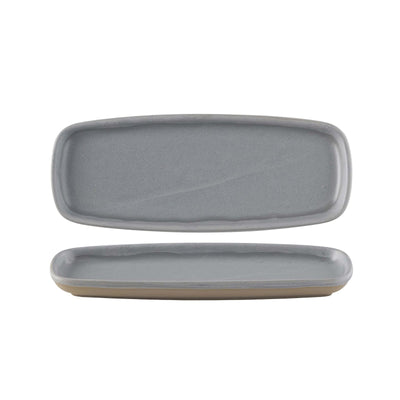 Churchill Emerge Grigio Seattle Vassoio Rettangolare 22x15 cm 6 Pezzi