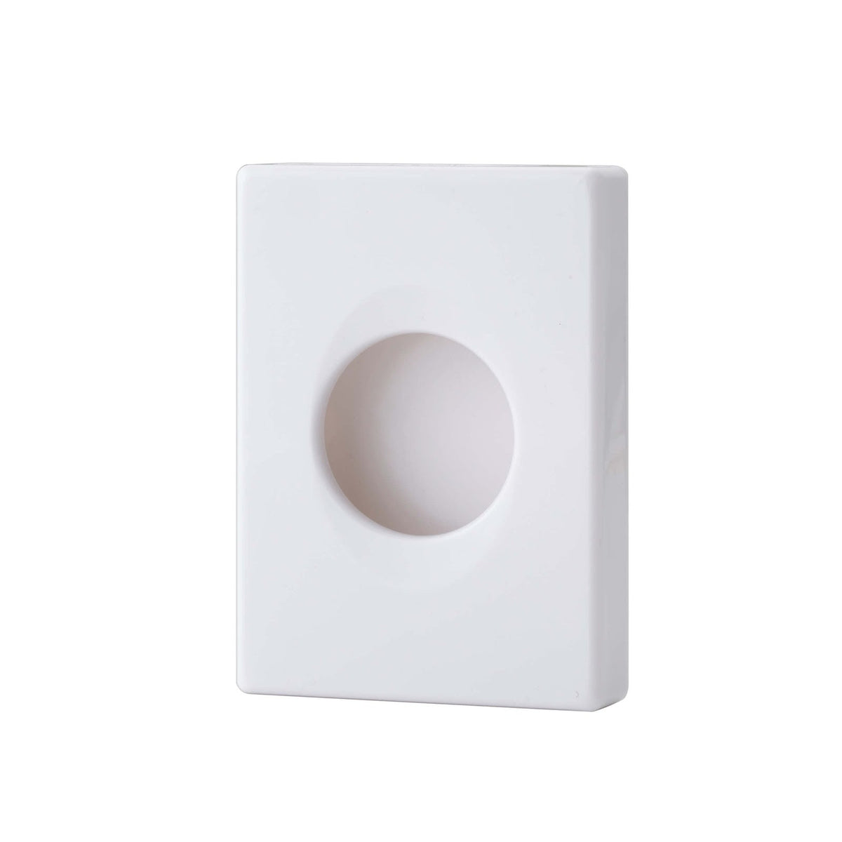 Distributore Sacchetti Igienici in ABS Bianco cm 9,8x2,5 H 13,7