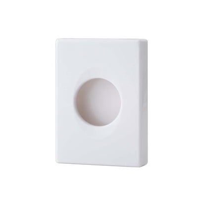 Distributore Sacchetti Igienici in ABS Bianco cm 9,8x2,5 H 13,7