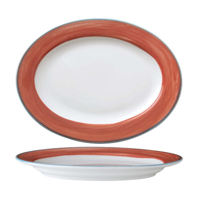 Calypso Vassoio Coral 30,1x22,7 cm 12 Pezzi