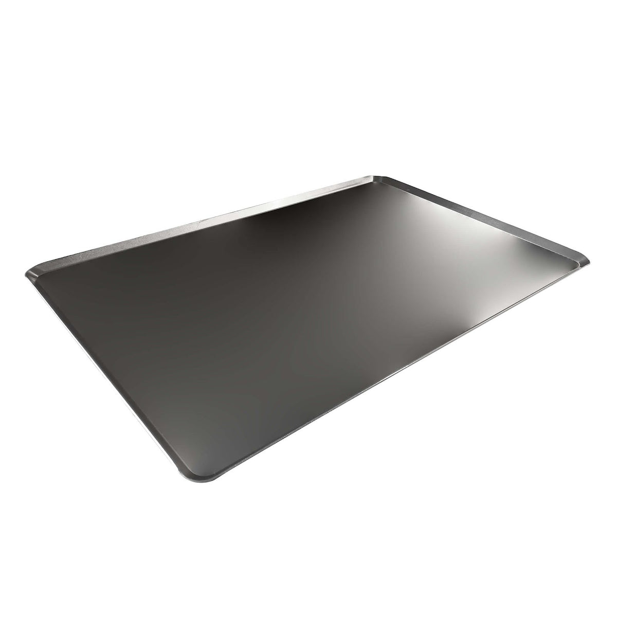 Teglia Alluminio con Bordi Svasati 60x40 cm H 1,2