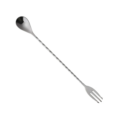 ILSA Cucchiaio Mescolatore Tridente in Acciaio Inox 30 cm