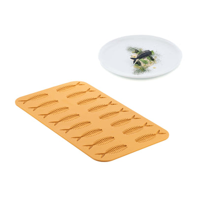 Stampo Silicone Lisca 4 per 16 Lische 10,4x3,5 cm