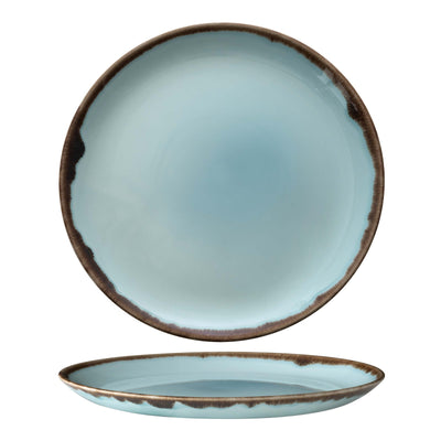 Dudson Harvest Turchese Piatto Piano Ceramica 28,8 cm 12 Pezzi