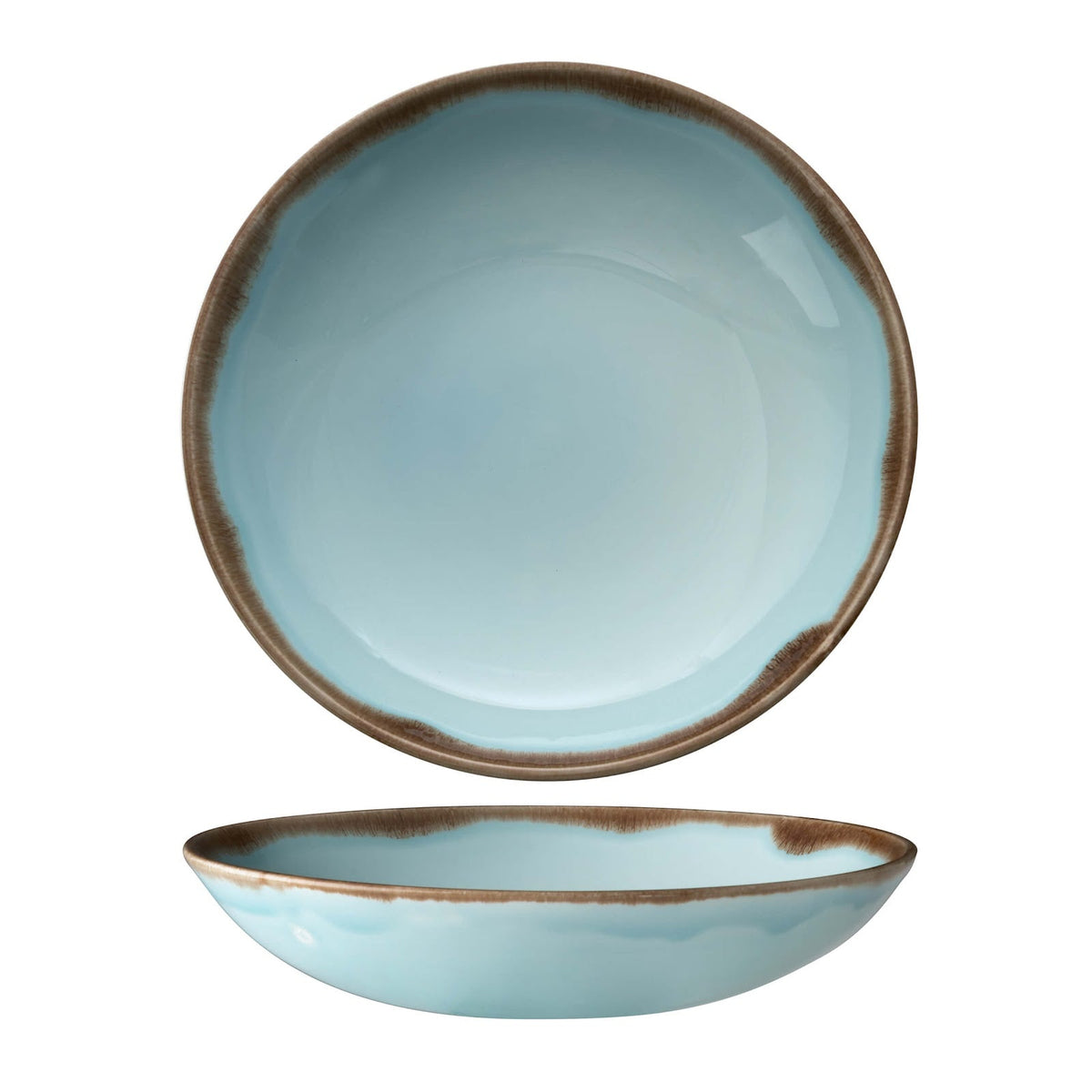 Dudson Harvest Turchese Piatto Fondo Coppa 24,8 cm 12 Pezzi