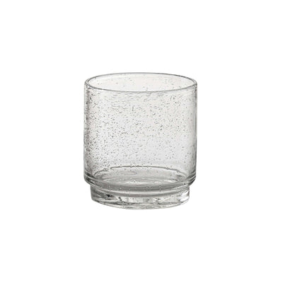 Scandia Bicchiere Acqua Impilabile Trasparente Vetro Soffiato a Bocca 38 cl 6 Pezzi