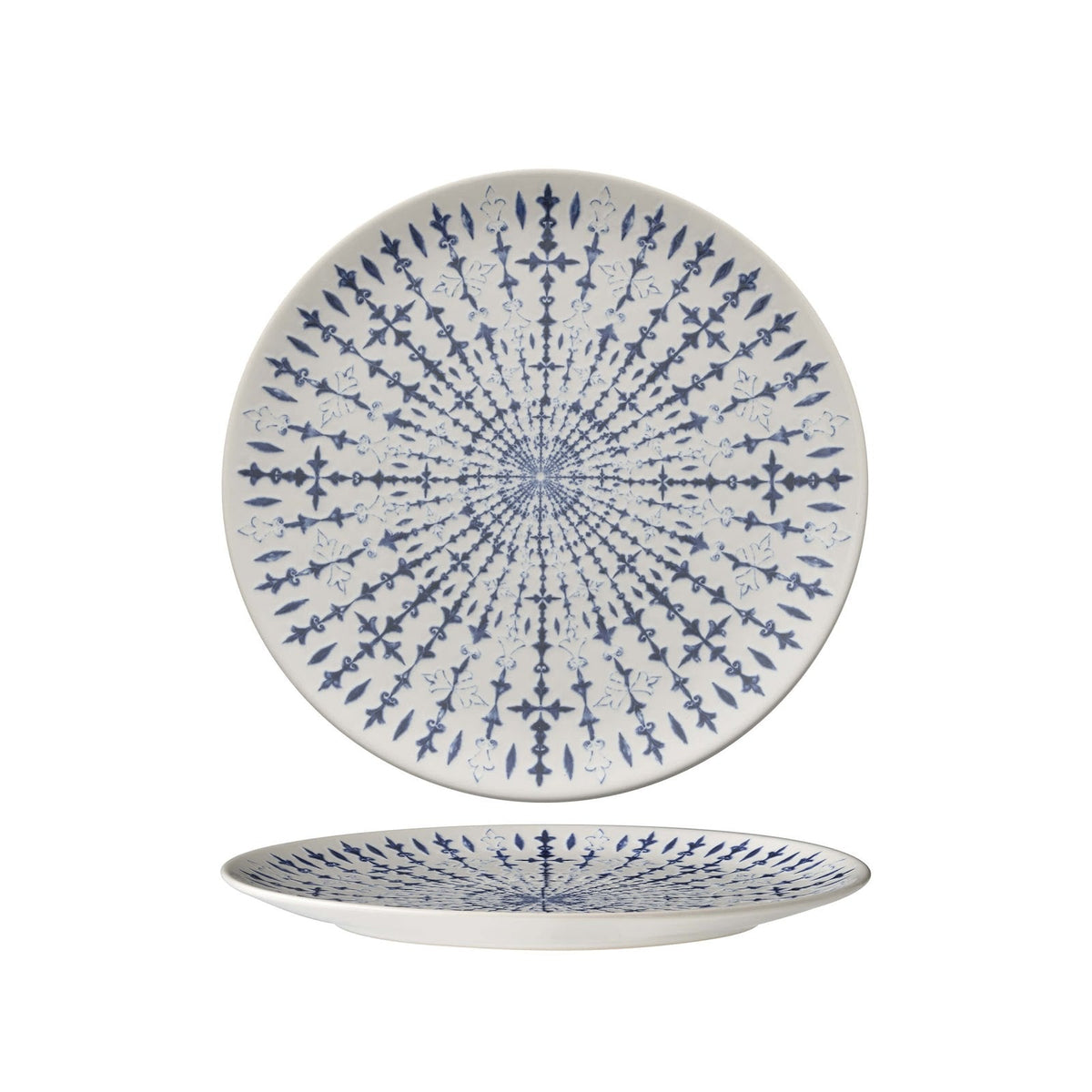 Monaco Giglio Piatto Frutta 20 cm 6 Pezzi