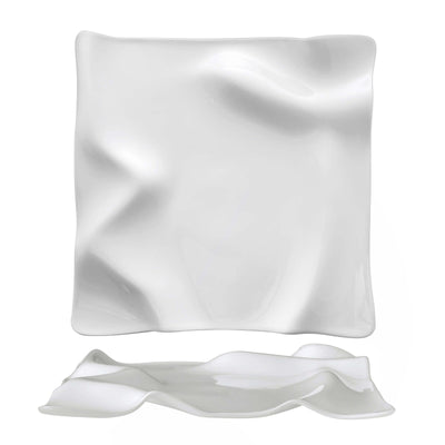 Creative Flow Piatto Gourmet Impilabile 30x30 cm 2 Pezzi